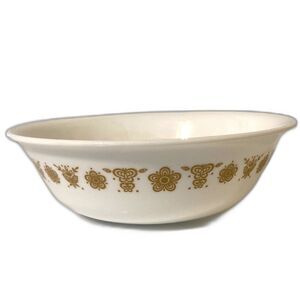 CORELLE Livingware Butterfly 1970 Golden Butterfly Golden Harvest Bowl 10 inches